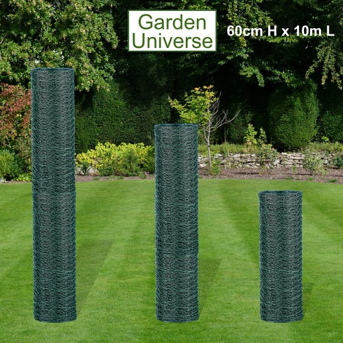 Chicken wire pvc coated - chicken, green