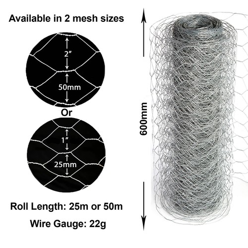 Chicken wire mesh - wire, fencing