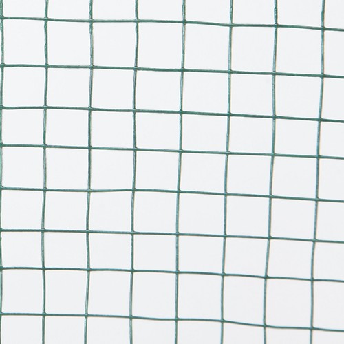 Green metal chicken wire - metal, fence