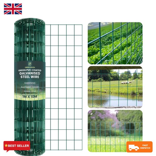 Green pvc coated chicken wire - pvc,