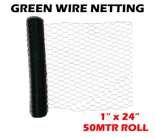 600mm metres green pvc - x,