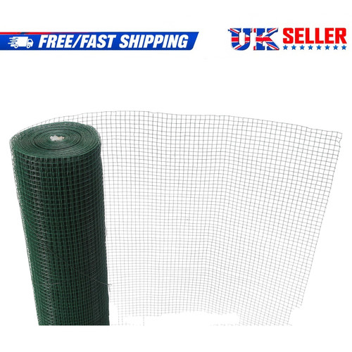 Green pvc coated wire mesh - green,