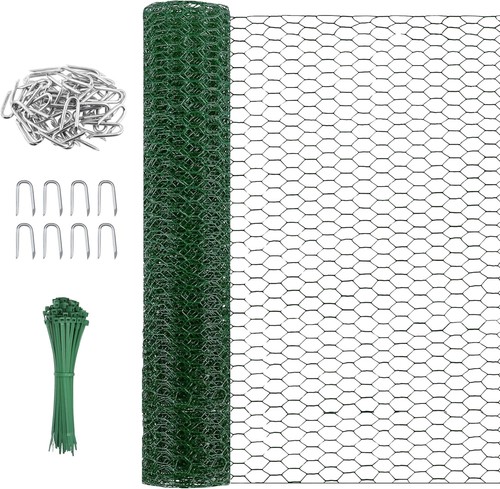 10m galvanised wire mesh - galvanised,