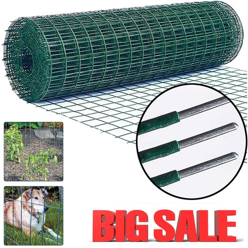 Wire mesh green pvc coated - mesh,