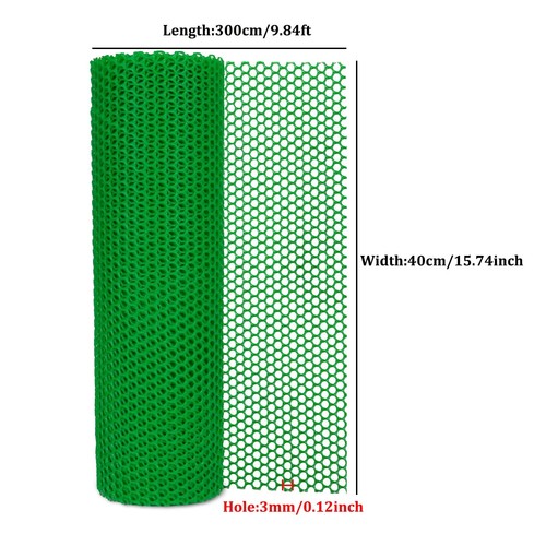 Plastic mesh garden - garden, fence